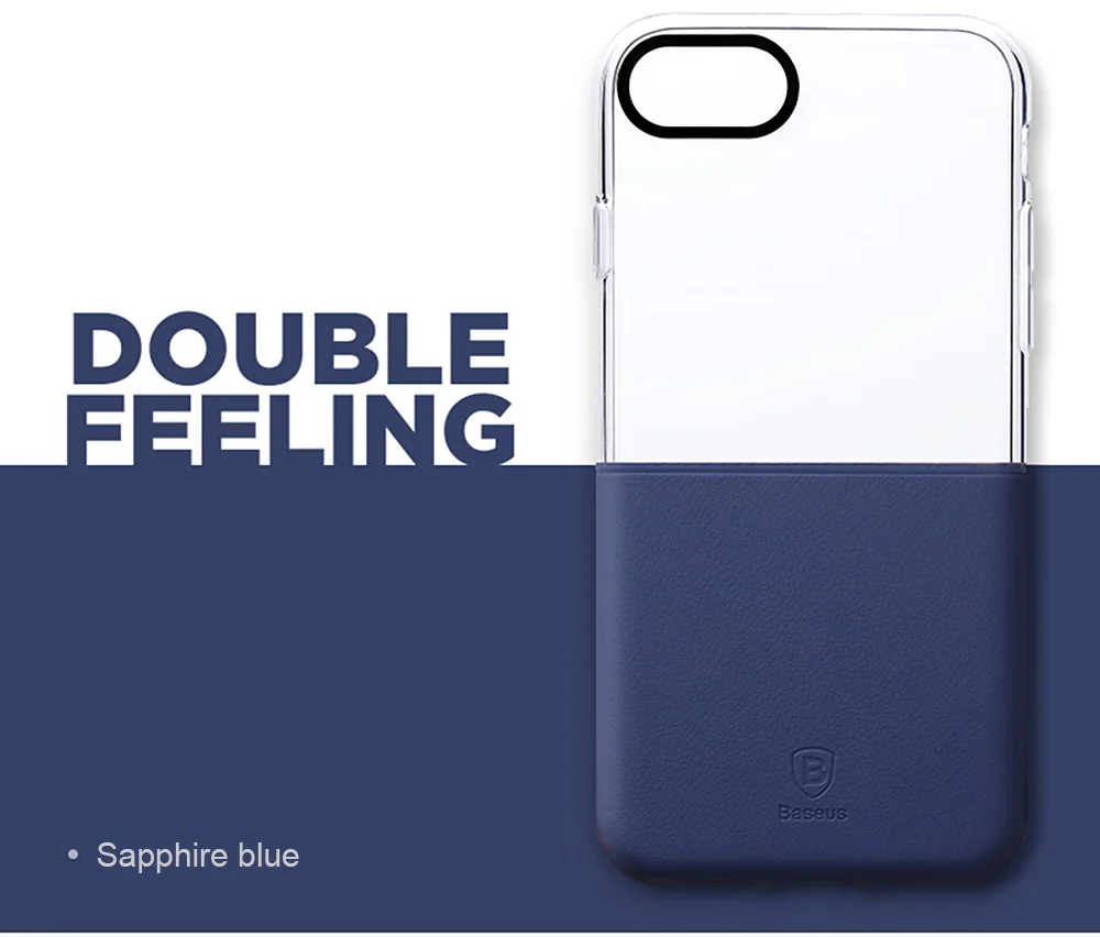 Baseus ARAPIPH7 RY01 Мягкий Жесткий Защитная Крышка Дело для iPhone 7 4.7 дюйма/7 плюс 5.5
