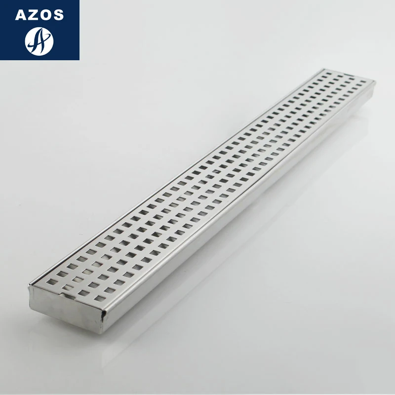 AZOS SUS304 нержавеющая сталь мелководное уплотнение для слива пола Туалет быстрый