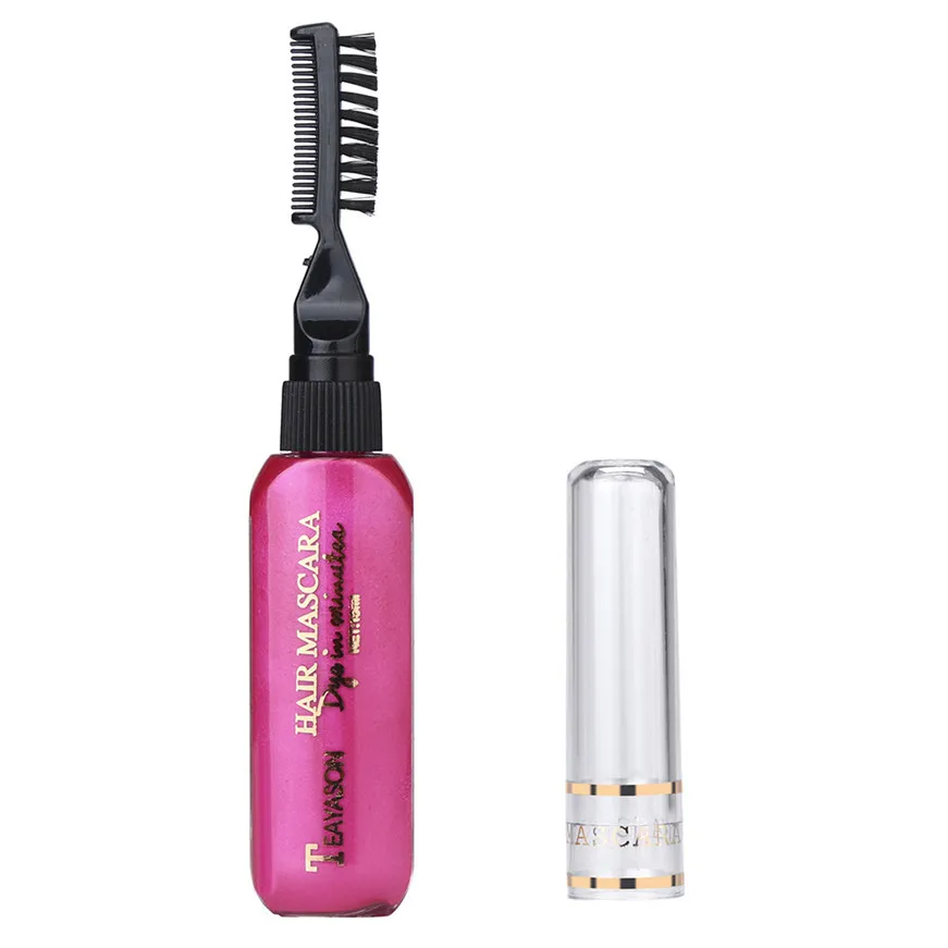 2017 краска для волос 13 видов цветов Временная Краска Тушь ресниц крем нетоксичный