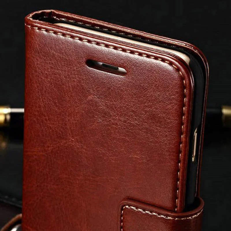 Чехол для Xiaomi Redmi note 4X кожаный чехол книжка Crazy horse 4 prime Роскошный 4/4 pro|case for xiaomi|flip