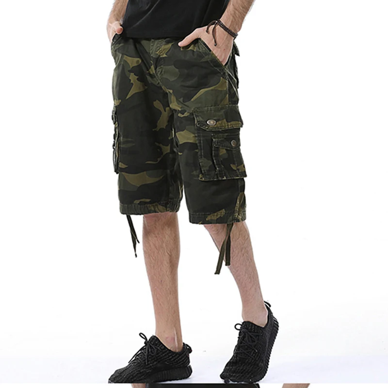 Лидер продаж 2017 модные летние шорты до икры хлопковые мужские популярные