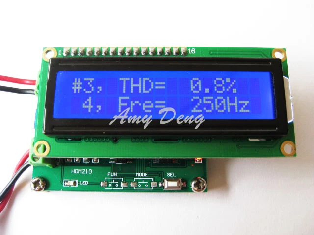 Harmonic distortion analyzer AC power harmonic 10Hz ~ 1kHz Distortion Analyer | Электронные компоненты и