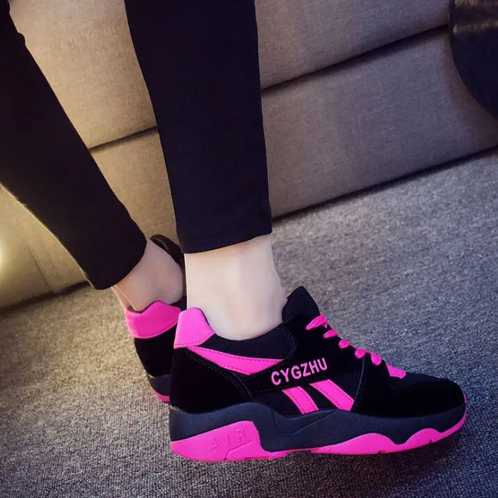 Autumn Ladies Glitter Chunky Sneakers Platform Casual Shoes Dad dames Sneakers Women Shoes Trainers basket chaussure femme