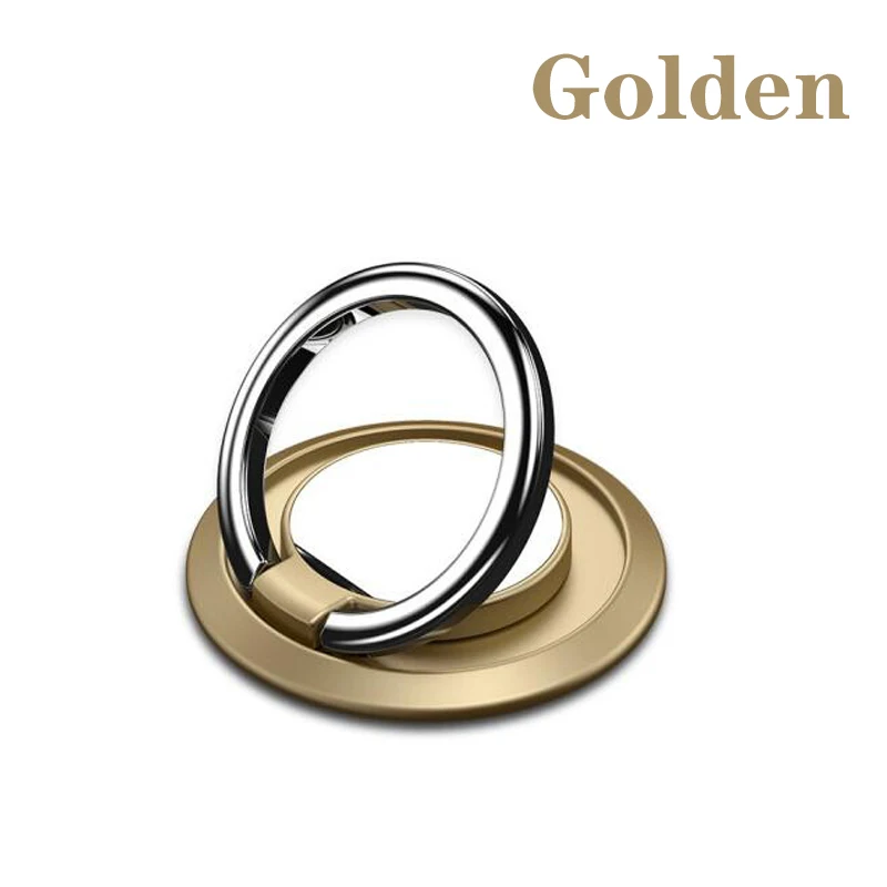 Gold Phone Holder Soporte Magnetico Iman Movil Coche автомобильный магнитный держатель для мобильного телефона Подставка для смартфона крепление для iphone 6 7 samsung Xiaomi Универсальный - Цвет: Gold Phone Holder