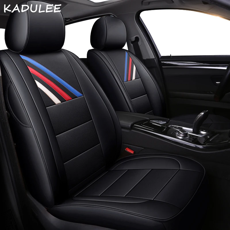 KADULEE из натуральной кожи Автокресло Чехлы для kia Ceed rio 3 душа rio 4 sportage 3 cerato spectra k2 k3 k4 k5 авто аксессуары