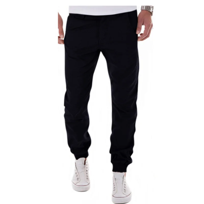 Сезон: весна-лето Новая мода джоггеры 2019 тонкие прямые джинсы мужские
