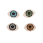 Пластиковые глаза для кукол, животных, игрушечная маска, 8 шт.лот, 4 цвета, 9 мм