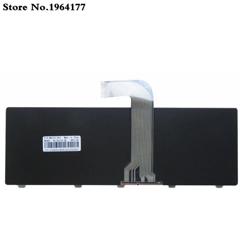 Новая испанская клавиатура SP для DELL INSPIRON 14R N4110 M4110 N4050 M4040 N5050 M5050 M5040 N5040 X501LX502L P17S N4120