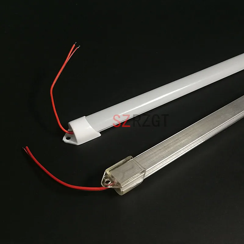 5 шт. 50 см DC12V SMD 5630/5730 светодиодная Жесткая полоса + крышка для ПК Светодиодная