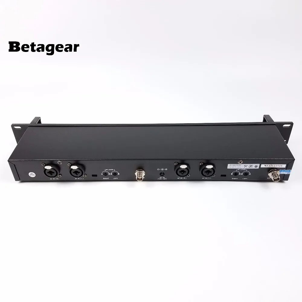 저렴한 Betagear-SR2050 IEM 전문가 용 Uhf 무선 인이어 모니터, 뮤지션 및 가수 용 1 Uhf 송신기 바디팩 7 수신기