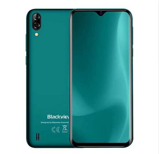 Green Смартфон Blackview A60, 4080 мАч, 19:9, 6,1 дюймов, Android 8,1, 1 ГБ ОЗУ, 16 Гб ПЗУ, две sim-карты, четыре ядра, 13 МП+ 5 Мп камера, 3G, мобильный телефон - Цвет: Green