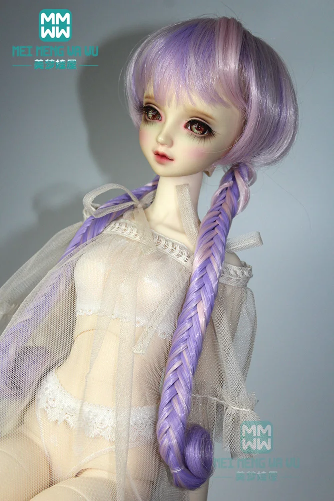Аксессуары для шарнирной куклы фиолетовые парики нижнее белье 1/6 1/4 1/3 BJD SD DD MSD YOSD