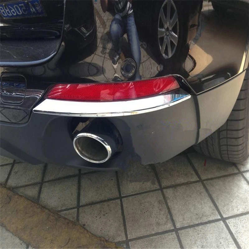 

WELKINRY car auto cover styling For BMW X5 F15 2014 2015 2016 2017 2018 ABS chrome tail rear fog lamp light bumper trim