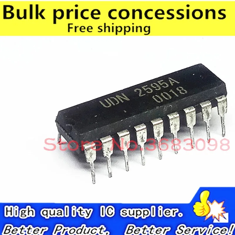 

Free Shipping 10PCS UDN2595A UDN2595 DIP18