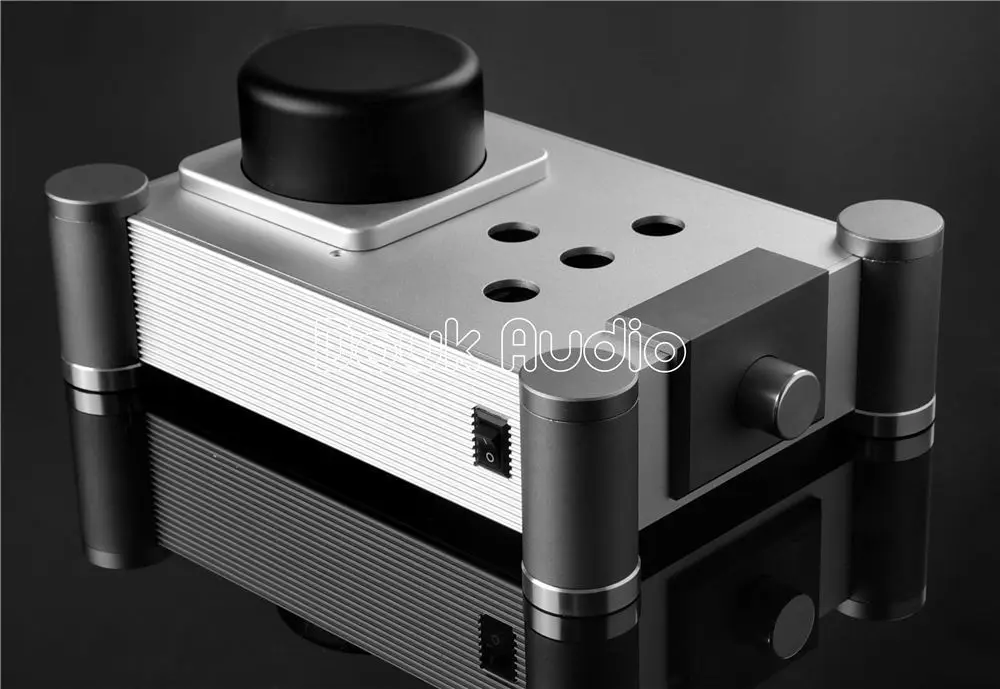Nobsound вакуумный ламповый предусилитель шасси DIY чехол алюминиевый корпус