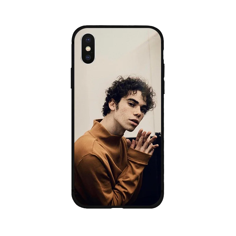 Cameron Boyce TPU черный мягкий чехол для телефона iPhone 8 7 6 6S Plus X XS XR MAX 5 5S SE 7Plus