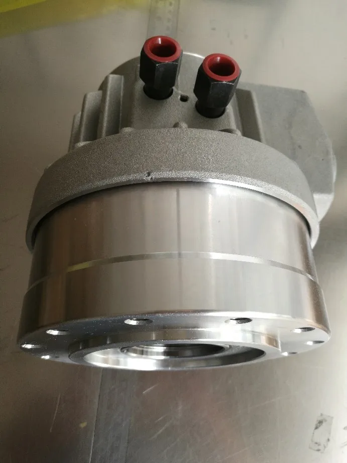 Гидравлический роторный цилиндр полый токарный станок патрон с тремя захватами