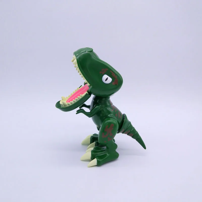 Jurassicc мир парк динозавров T rex мультфильм аниме Q Edition тиранозавр шарнирная