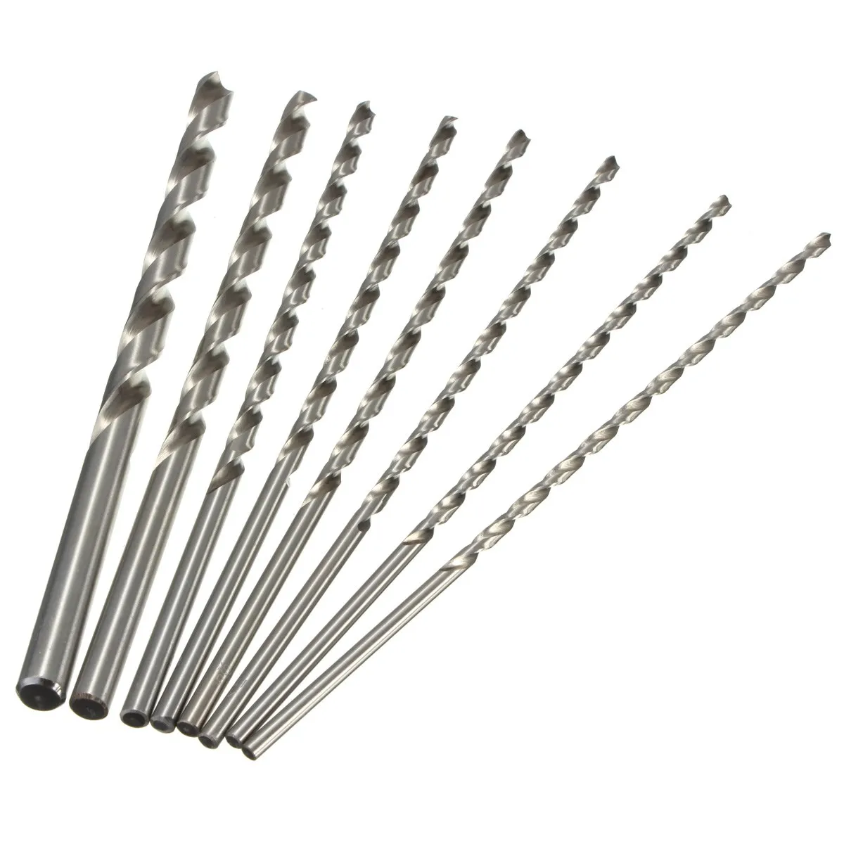 

1PC Extra Long 200mm HSS Twist Drill 4mm 5mm 6mm 8mm 10mm Straigth Shank Auger Wood Metal Drilling Tool Top Quality