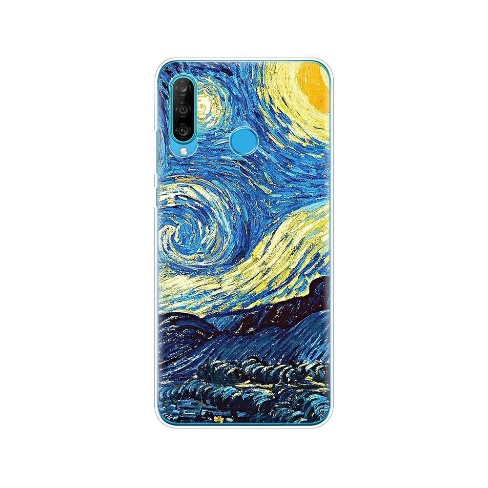 61898 Для huawei P30 Pro Чехол huawei P30Pro силиконовый мягкий ТПУ чехол для телефона на huawei P30 Pro VOG-L29 ELE-L29 P 30 Lite чехол-бампер - Цвет: 61898