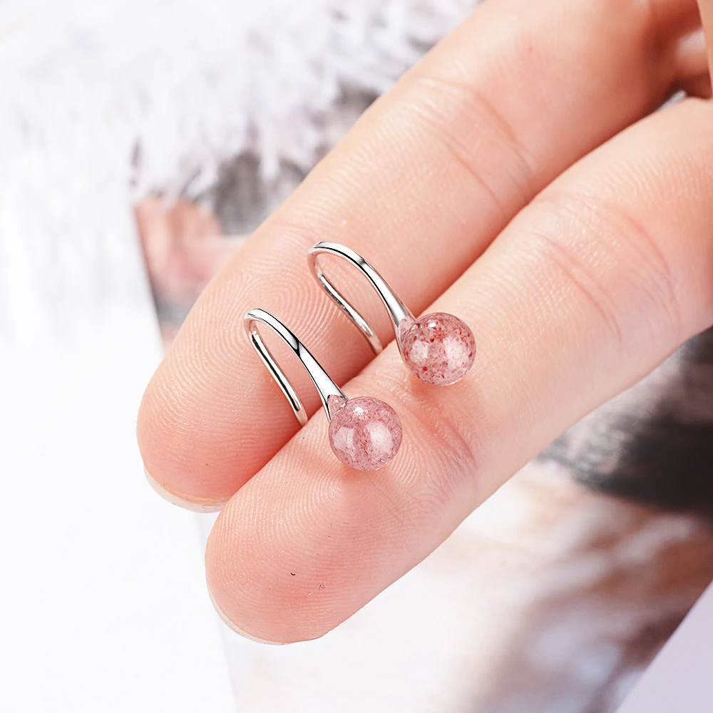 Женские маленькие серьги кольца XIYANIKE из стерлингового серебра 925 пробы в форме