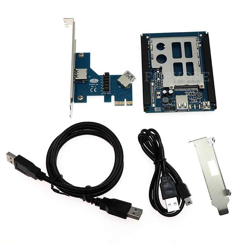 Оптовая продажа PCI e x1 до ExpressCard 34 54 мм Слот расширитель адаптер экспресс карта для