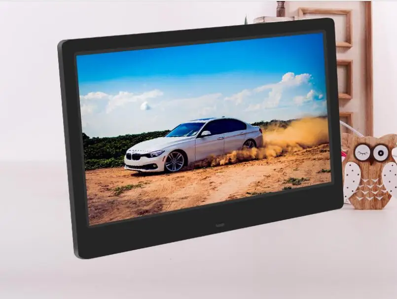 12 дюймов Tft Lcd светодиодная цифровая рамка фото полная функция, Mp3, фильм, пульт дистанционного управления с для sd-карты и Usb
