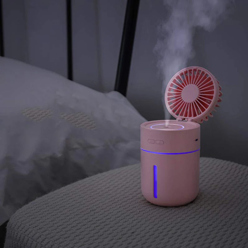 Мини Usb ручной увлажнитель, распылитель воды, кондиционер, увлажняющий вентилятор, портативный распылитель для лица, увлажнитель воздуха, запотевающий вентилятор