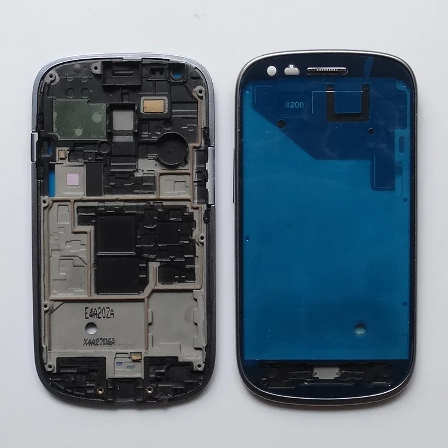 Оригинальный Для Samsung Galaxy S3 мини I8190 спереди Рамки плиты ЖК дисплей держатель