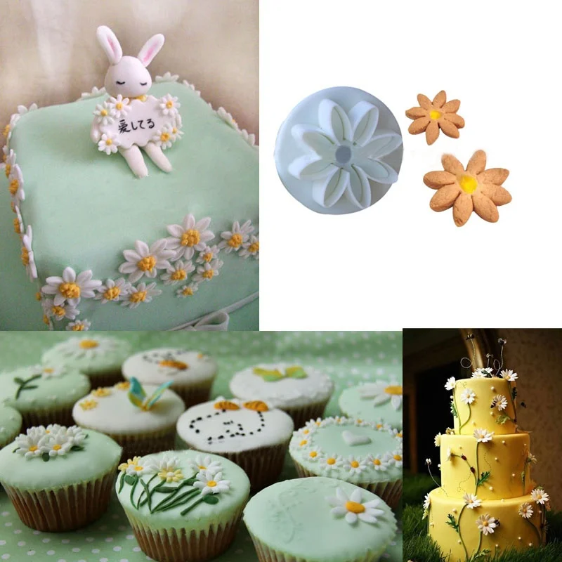 4 шт./компл. торт цветока Форма сахара вырезать ремесло для лепестков гортензии из