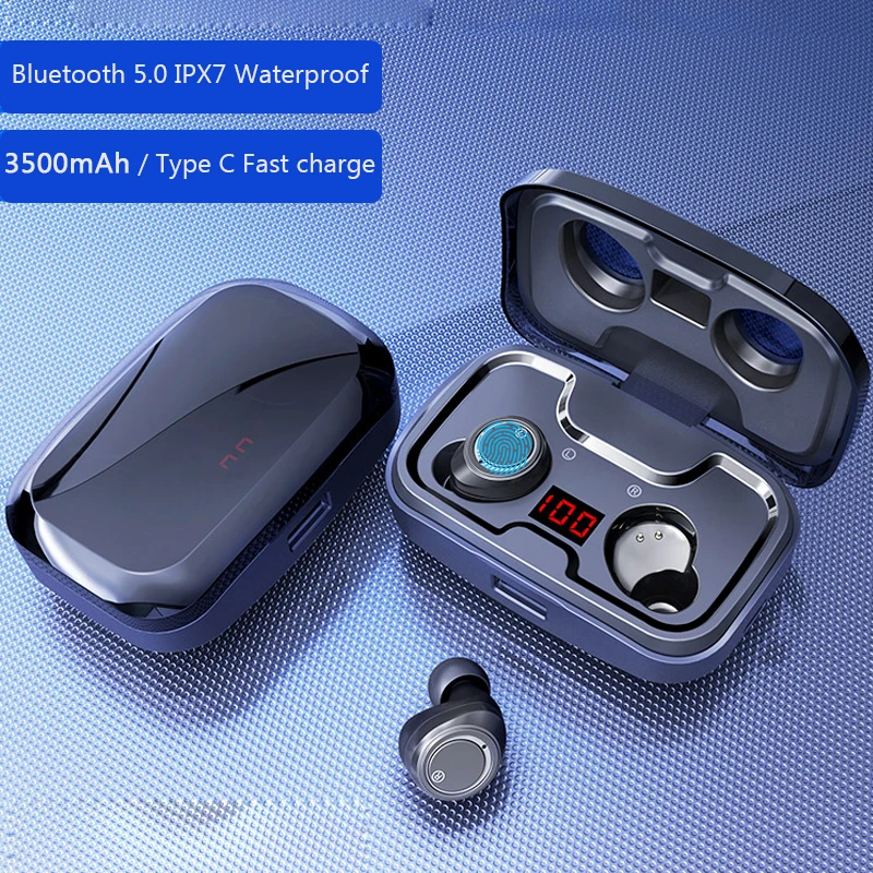 TWS X10 Bluetooth наушники V5.0 Touch Спортивные Беспроводные 3D стерео мини двойной микрофон