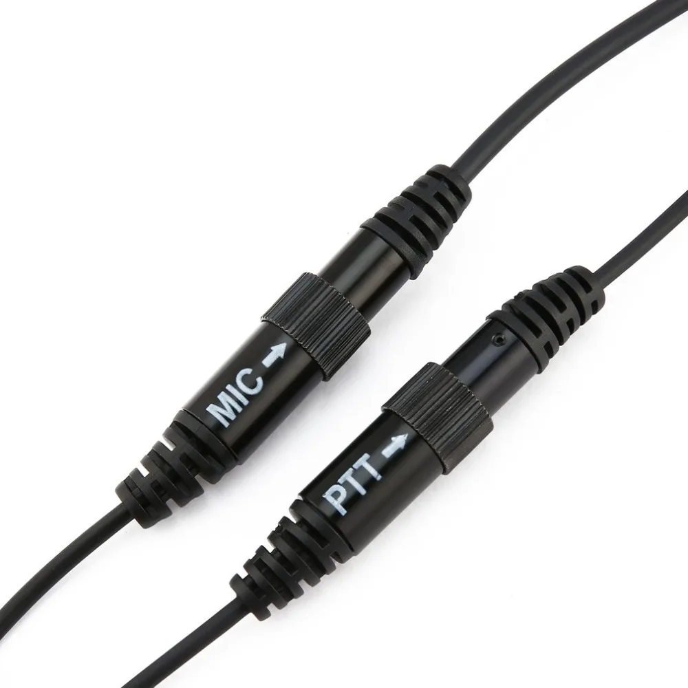 2 PIN Helmet Portable Motorcycle Race Contact Headset Earpiece For Kenwood Baofeng Wallie Talkie Two Way Radio | Электроника