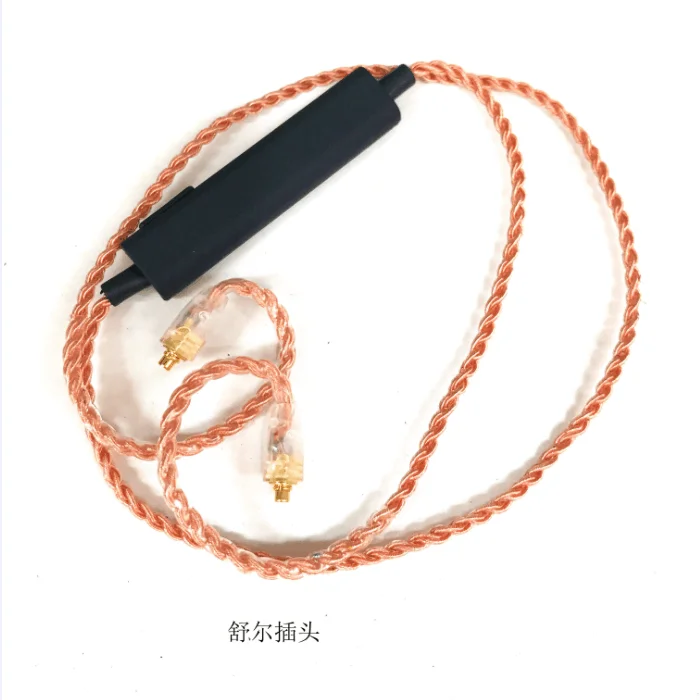 Звук-команда MMCX порт Bluetooth адаптер кабель для Shure SE215 SE535 Sennheiser IE80 ie8I наушники UE TF10