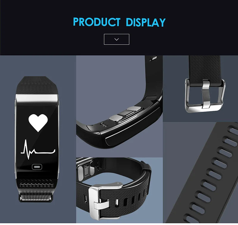 Мужские умные часы для здоровья мониторинг сердечного ритма и сна электронные