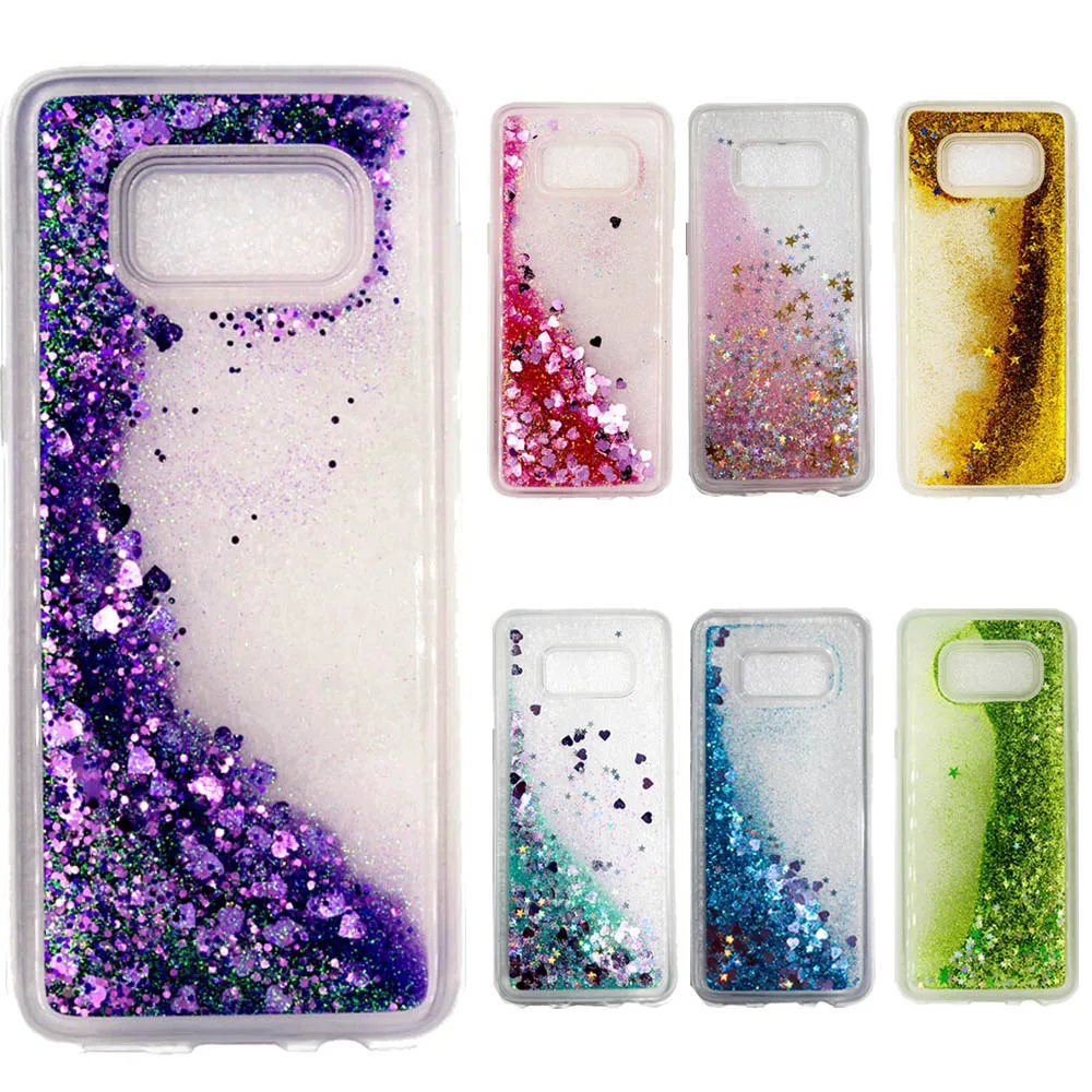 Silicon Soft TPU Liquid Phone Cases For Samsung Galaxy S8 Plus S7 edge S9 Case Cover for |