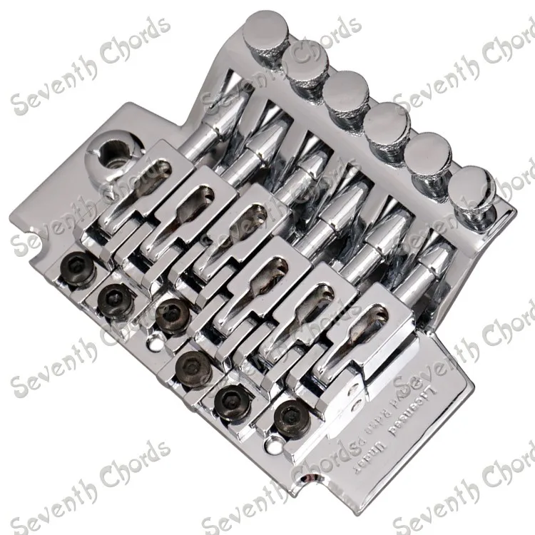 Хром электрогитары с тремоло-Бридж двойной блокировки Systyem/78 мм между 2 шпильки