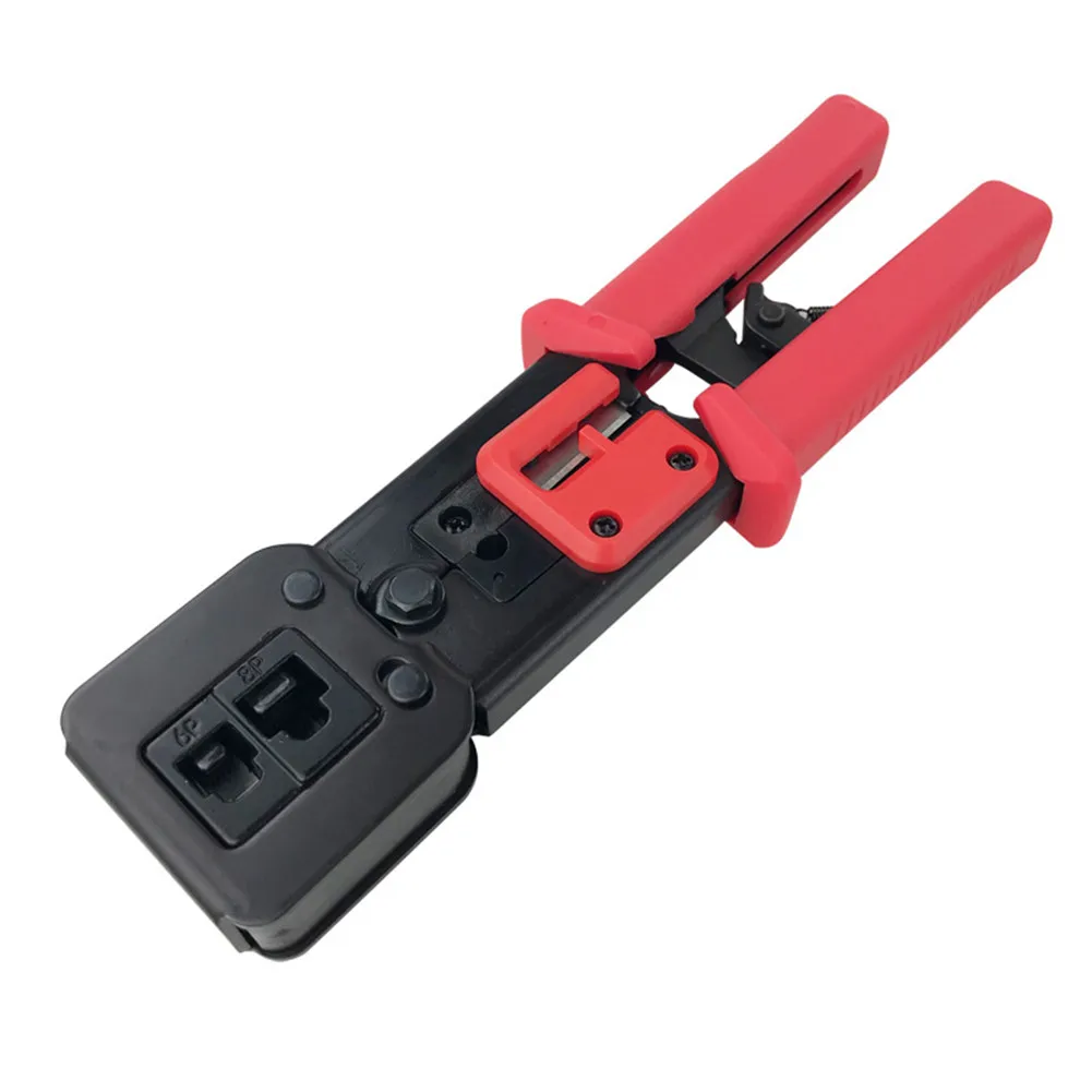 EZ Rj45 Щипцы Ручной сетевые инструменты Клещи Rj12 Cat5 Cat6 8p8c для зачистки кабеля нажав Клещи Щипцы клип многофункциональные плоскогубцы