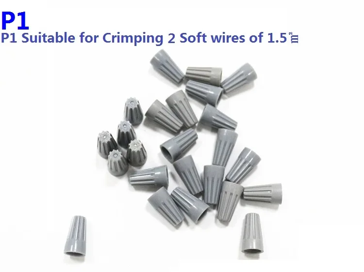 P1 g Spike rotating wire closed terminal lugs press line cap screw-type Terminals Pressure Line Cap Wire Connectors | Обустройство