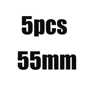 5pcs55mm 5 шт., 70 мм, Детские натуральные Прорезыватели для зубов, деревянное ожерелье, браслет, поделки своими руками, необработанные деревянные кольца, сделай сам, Детские Прорезыватели для зубов - Цвет: 5pcs55mm