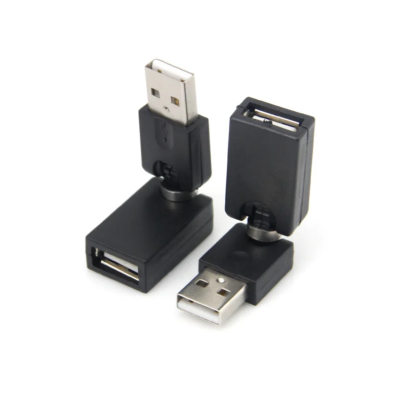360 градусов Поворотная ручка USB папа к Мини Женский адаптер/USB конвертер Папа мама