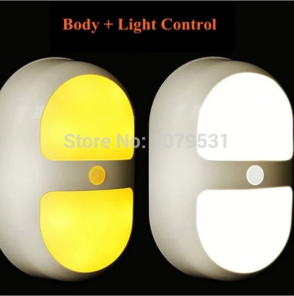 Встроенный светодиодный светильник на батарейках сенсорная настенная лампа с