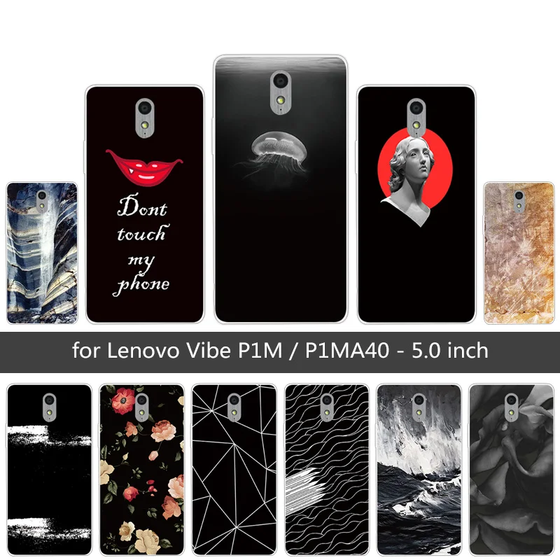 5 0 дюйма для Lenovo Vibe P1M чехол мягкий TPU P1m P1ma40 Модный телефона P1 m Сумка |