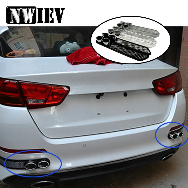 NWIEV автомобильные 3D крутые наклейки для Kia Rio K2 Ceed Sportage Hyundai Solaris tucson I30 IX25 Subaru Impreza XV