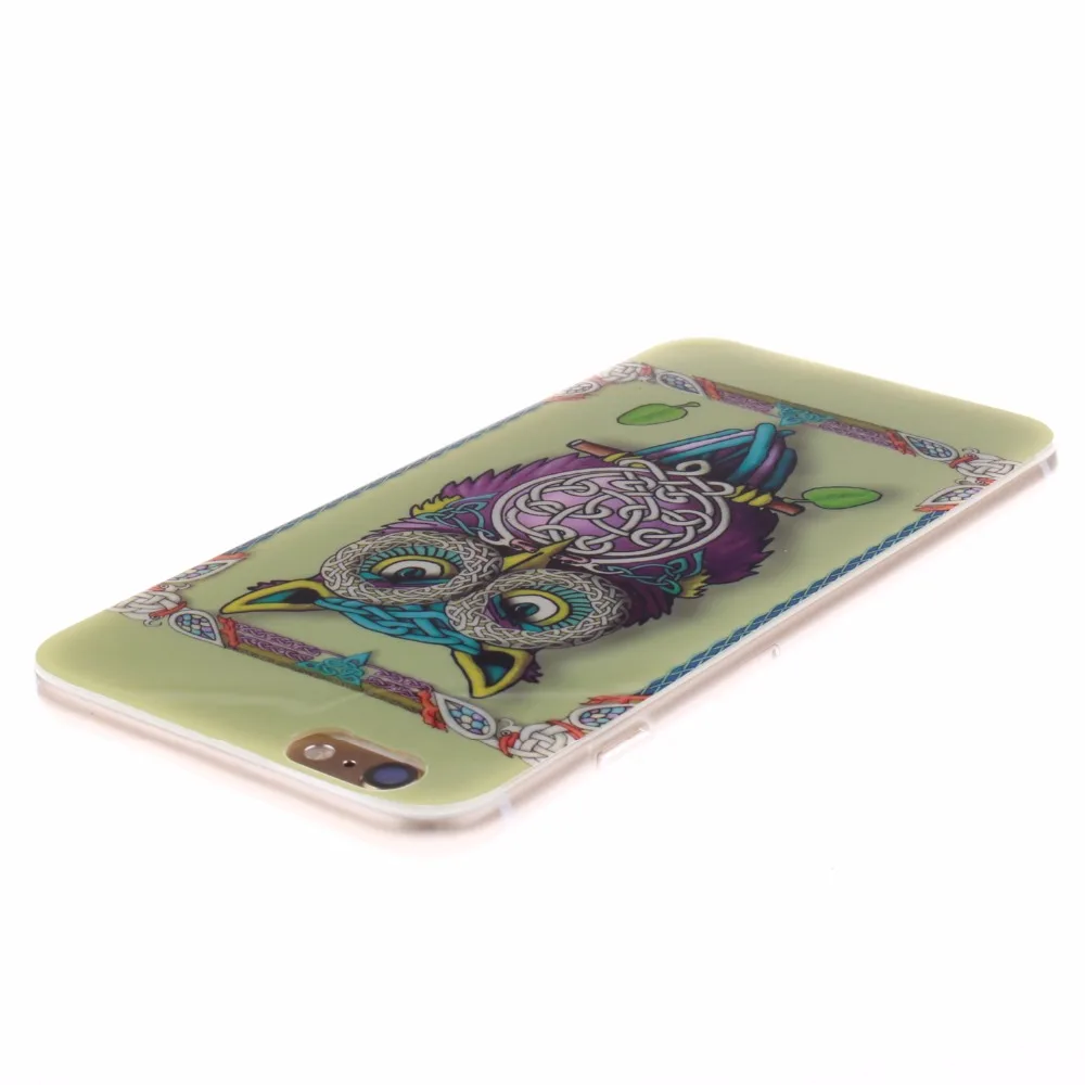 Силиконовый чехол ARYIKUM для Coque iphone 6 S Plus мандала Лев аксессуары телефонов 6s Capinha |