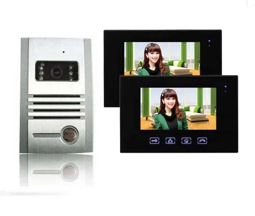 Высокое качество Новый 7 дюймовый проводной видео телефон двери/домофона/домофон