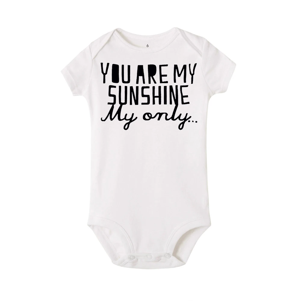 Комбинезон унисекс с надписью You Are My Sunshine Only|Боди для малышек| |