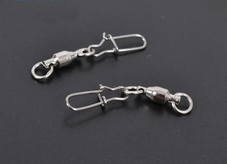 Медные рыболовные подшипники Вертлюги с защитной защелкой Орлиный коготь Размер