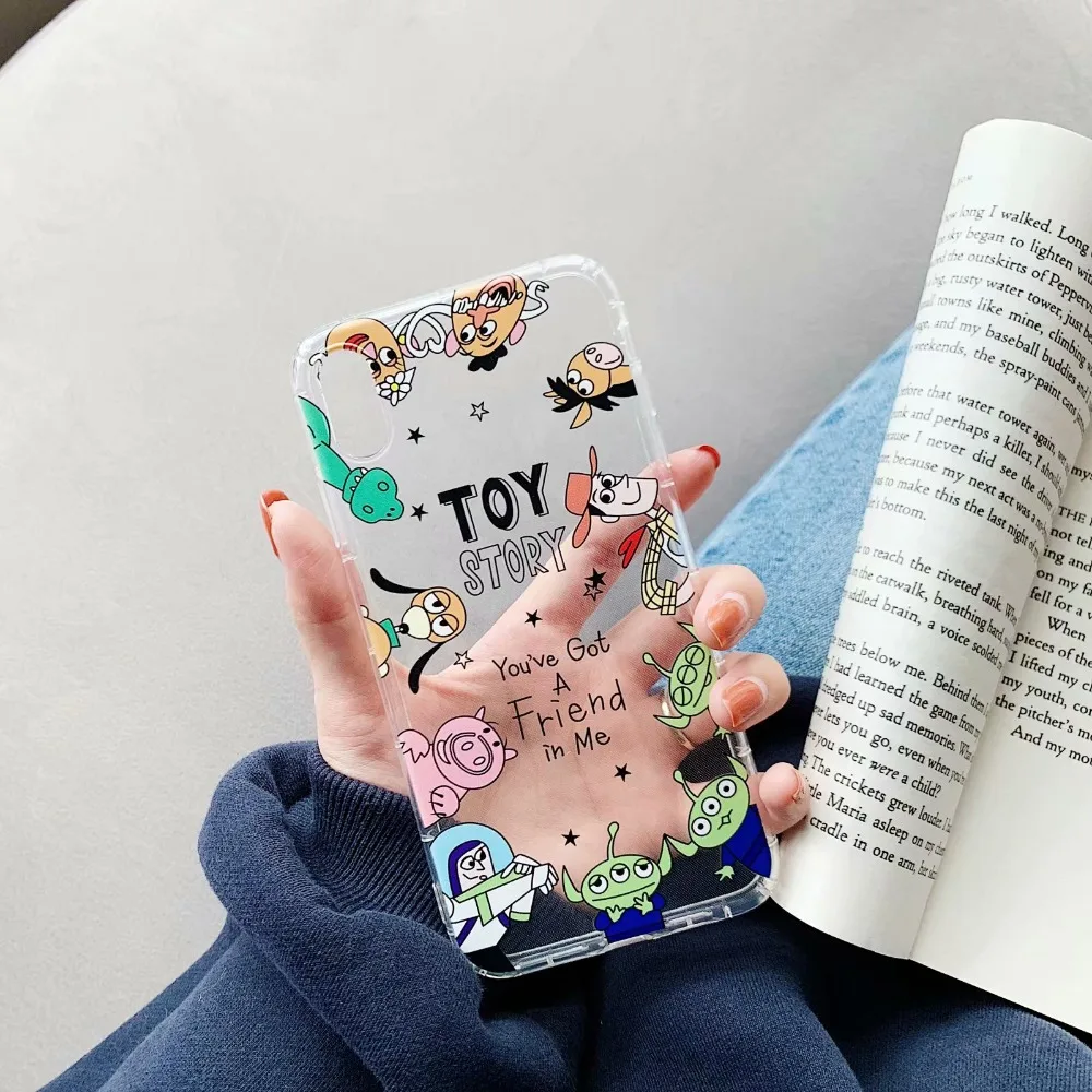 Прозрачный силиконовый чехол ORYKSZ для iPhone 6 6s 8 X XS MAX XR 7 ударопрочный прозрачный