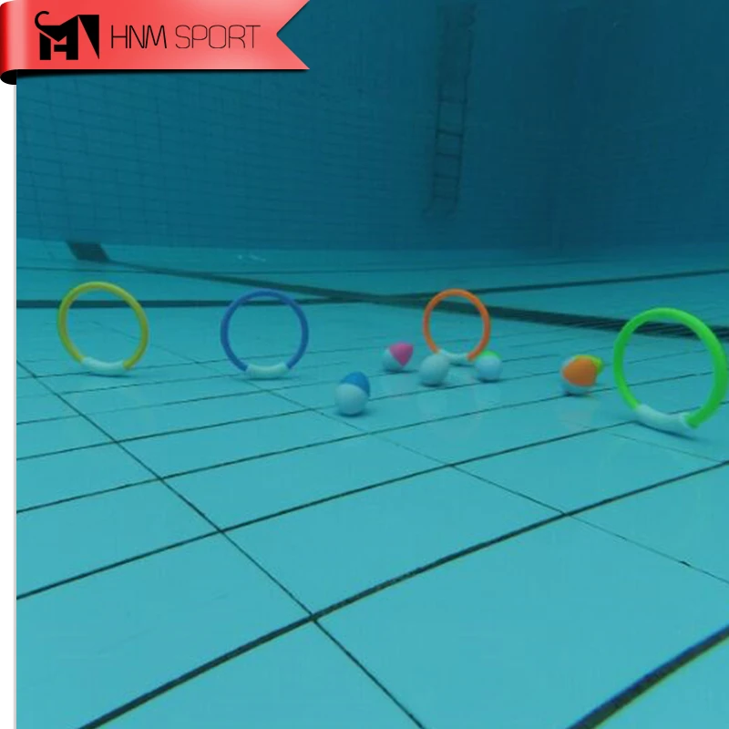 4 шт./лот кольцо для дайвинга аксессуар бассейна игрушка плавания детей водный