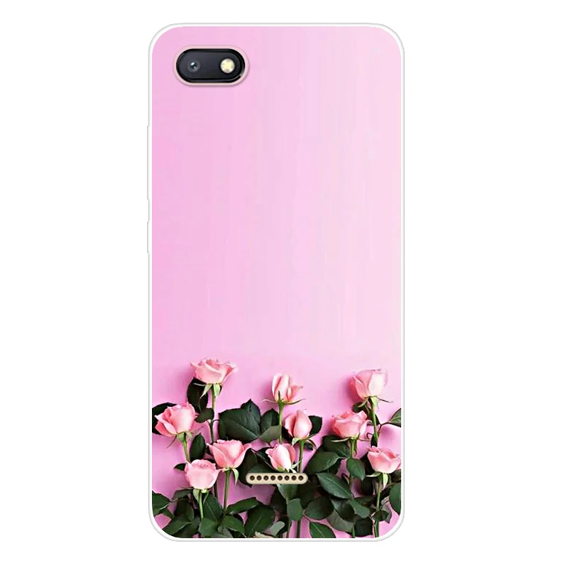 Case For Xiaomi Redmi 6A Transparent Printing Drawing Silicone Phone Cases Cover |